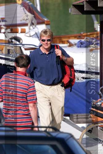 Muiden 18 Juni 2000
Prins Willem Alexander eOop weg naar de Groene Draeck