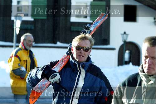 Lech 20  februari 2003
Prins Willem Alexander op wintersport