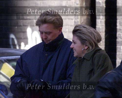 New York, 22 januari 2000
Prins Willem Alexander samen met Maxima na afloop van een lunch in een New York\\\'s restaurant
Eerste officiele foto\\\'s