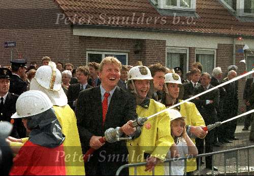 30 April 2000
Prins Willem Alexander als brandweerman tijdens een bezoek aan Brabant tijdens koninginnedag