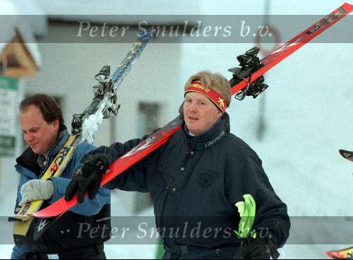 Lech
Prins Willem Alexander op wintersport 1998