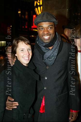 Amsterdam 15 december 2003
Premiere Lord of the Rings in Tuschinski.
Ramon Beuk van het kookprogramma: Born2cook