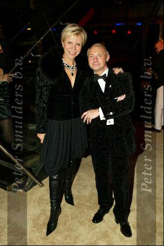 Amsterdam 10 december 2003
Opening Miljonairsbeurs in Rai. 
Ronald Kolck en Emily Bouman