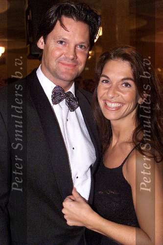 Amsterdam 25 Oktober 2001
Premiere van de musical GRACE
Susan Blokhuis met man