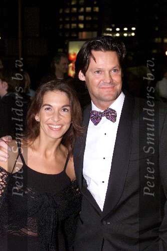 Amsterdam 25 Oktober 2001
Premiere van de musical GRACE
Susan Blokhuis met man