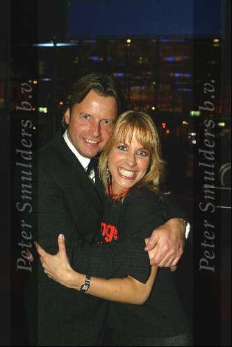 Amsterdam 10 december 2003
Opening Miljonairsbeurs in Rai. 
Vivian Reys met Lex v d Meyden