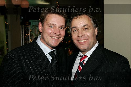 Kaatsheuvel 20 december 2004
Kerstborrel Princess in de efteling.
Albert Verlinden met Aad Ouborg
Peter Smulders bv