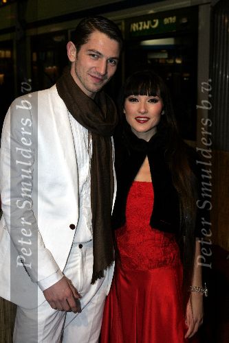 Amsterdam 13 december 2004
Premiere Floris in Tuschinski in Amsterdam.
Michiel Huisman en Birgit Schuurman