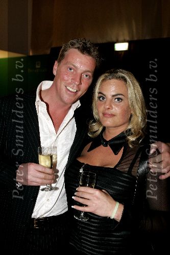 Amsterdam 9 december 2004
Miljonairs fair in de Rai Amsterdam.
Dave Heijneman met vriendin
