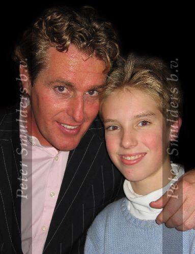 Eindhoven, 10 December 2004
Edwin Smulders samen met Ruby Wax