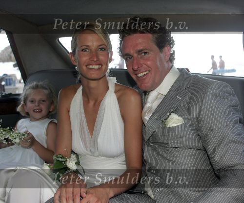 Curacao 30 December 2004
Trouwen Edwin Smulders met Anouk Voorveld