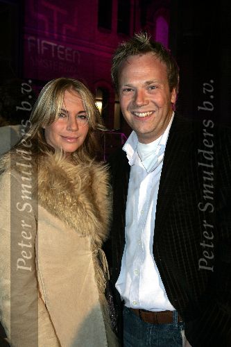 Amsterdam 14 december 2004
Opening restaurant Fifteen van Jamie Oliver in Amsterdam.
Ellemieke Vermolen met broer