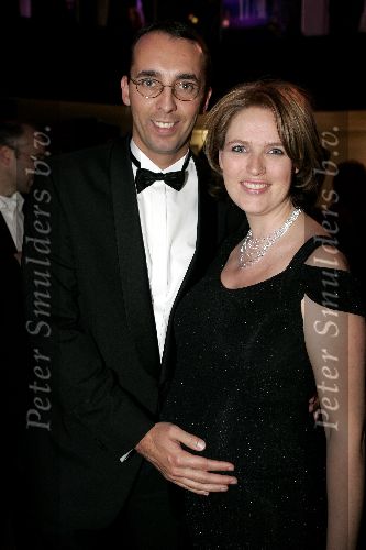 Amsterdam 9 december 2004
Miljonairs fair in de Rai Amsterdam.
Francois Driessen en Claudia  v d Heuvel