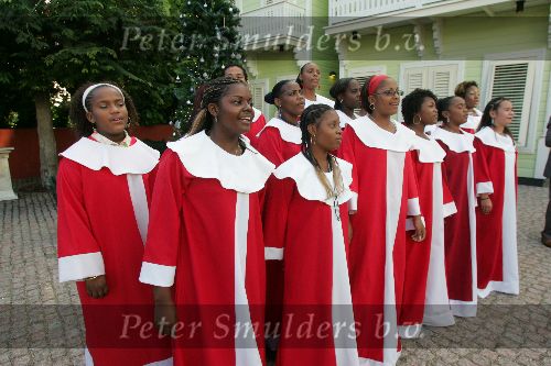 Curacao, 30 December 2004
Gospelzangeressen