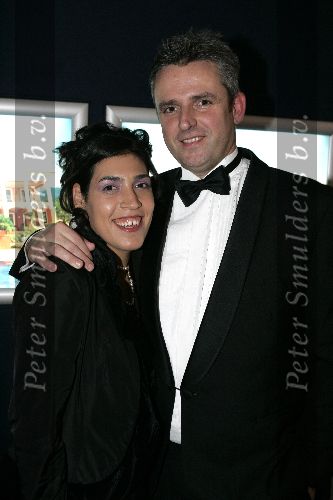 Amsterdam 9 december 2004
Miljonairs fair in de Rai Amsterdam.
Henk Strootman met vrouw