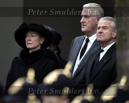 Delft 11 december 2004
Begrafenis Prins Bernhard in Delft.
Martin Schroder met Jaap Rost Onnes