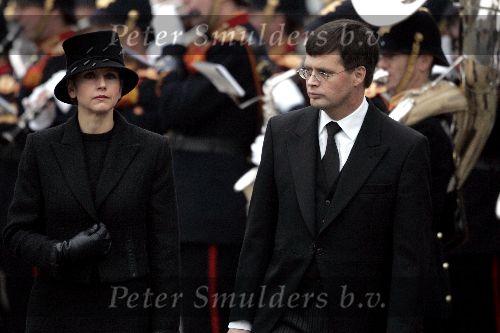 Delft 11 december 2004
Begrafenis Prins Bernhard in Delft.
Jan Peter Balkenende met vrouw