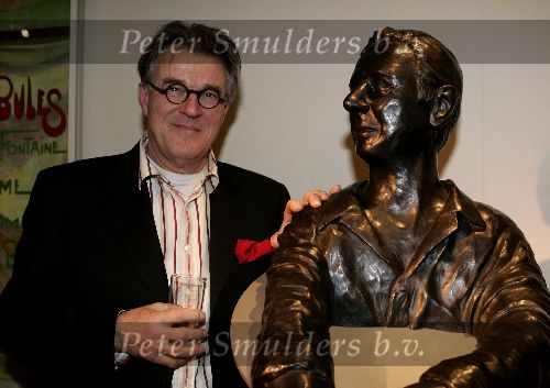 Amsterdam 16 december 2004
Onthuling beeld Albert Mol in nieuwe de la mar theater.
Jeroen Krabbe