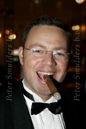 Scheveningen 13 december 2004
Society lunch Holland casino.
Joost Buitenweg met sigaar