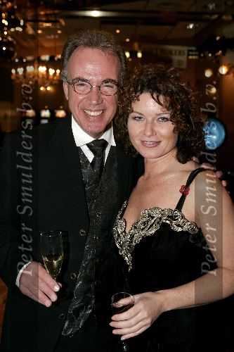 Scheveningen 13 december 2004
Society lunch Holland casino.
Kirsten v Dissel met Edvard Niessing