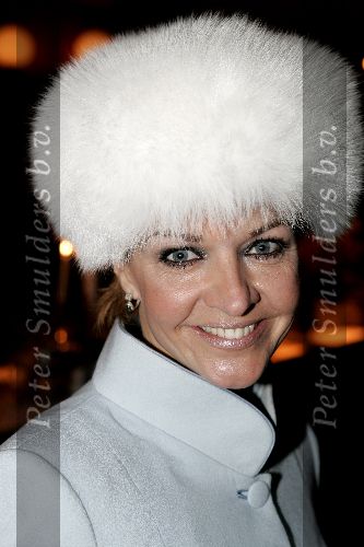 Kaatsheuvel 20 december 2004
Kerstborrel Princess in de efteling.
 Mariska v Kolck met bontmuts