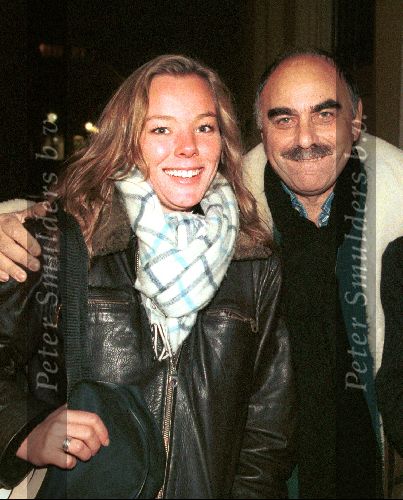 Marjan Inbar met haar vader Ralph Inbar