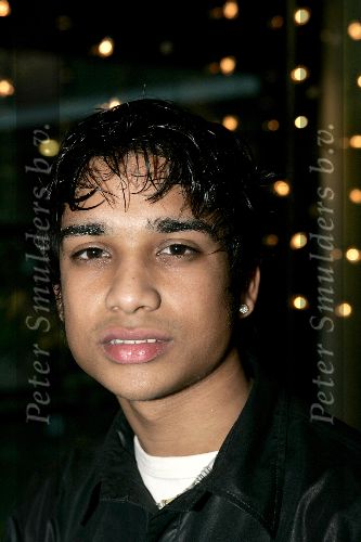 Hilversum 17 december 2004
Presentatie  van finalisten van het songfestival in hetTros gebouw. 
Nadeem