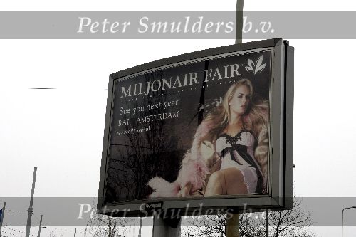 Amsterdam 15 december 2004
Nicolette v Dam Billboard Miljonairs fair