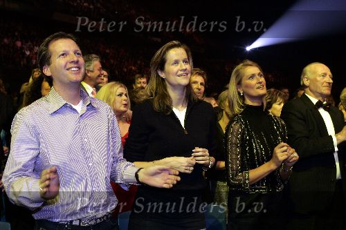 Rotterdam 6 december 2004
Optreden Gerard Joling in Ahoy.
Michiel Mol en Paulien Huizinga