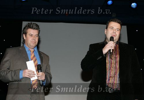 Tiel 8 december 2004
Surprisefeestje voor Ludo Voeten. 
 Peter Habrink en Benno de Leeuw