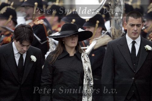 Delft 11 december 2004
Begrafenis Prins Bernhard in Delft.
Prins Nicolas Prinses Juliana en  Prins Bernardo