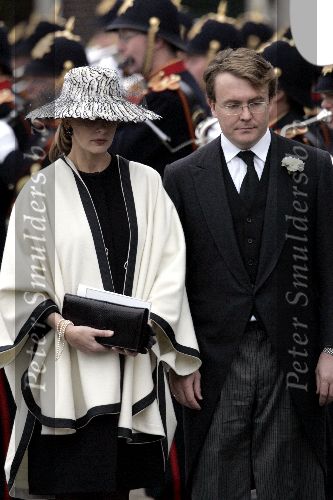 Delft 11 december 2004
Begrafenis Prins Bernhard in Delft.
Prins Friso en Prinses Mabel Wisse Smit