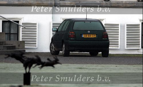 Soestdijk 2 december 2004
Auto Prinses Margarita bij paleis Soestdijk