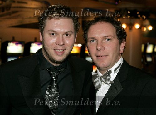 Scheveningen 13 december 2004
Society lunch Holland casino.
Leon lansbergen en Robert Leroy