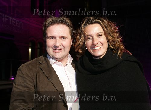 Amsterdam 14 december 2004
Opening restaurant Fifteen van Jamie Oliver in Amsterdam.
Ruud Koornstra met vriendin