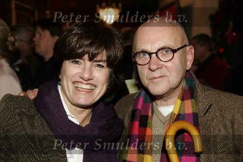 Amsterdam 21 december 2004
Premiere Kertciruc in Carre.
Serge Henri Valcke met vriendin Peter Tuinman