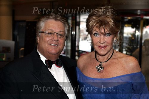 Scheveningen 13 december 2004
Society lunch Holland casino.
Astrid Engels met Tony Tetro