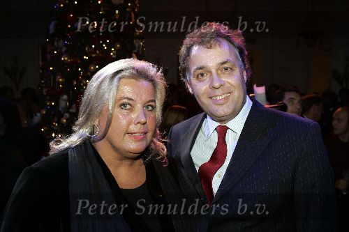 Amsterdam 19 december 2005
Kerst borrel Princess in amstel hotel.
Aad Ouborg met zijn tweelingzus Els Ouborg