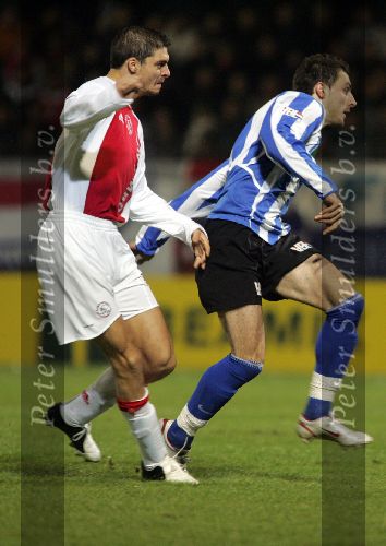 Eindhoven, 22 December 2005
Wedstrijd voor de GATORADE Cup 1/8 finale
Eindhoven-AJAX, eindstand 1-6
Angelos Charisteas