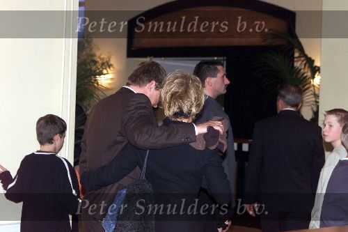 Nijkerk 1 januari 2001
Nieuwjaarsreceptie staatsloterijshow.
Anita Witsier met man