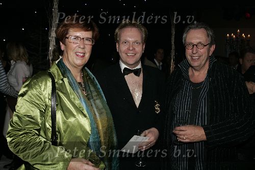de Kwakel 23 december 2005
Kerstborrel Gerard Joling.
Annemarie Jorritsma met man