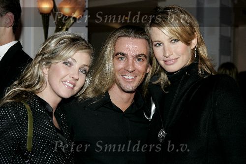 Amsterdam 19 december 2005
Kerst borrel Princess in amstel hotel.
Brigitte Nijman Tom Sebastian en Anouk Smulders