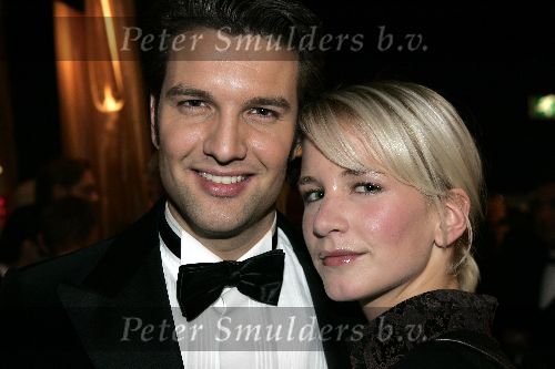 Amsterdam 8 december 2005
VIP avond miljonairs fair in Rai.
Bas Muijs met zijn vriendin