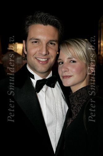 Amsterdam 8 december 2005
VIP avond miljonairs fair in Rai.
Bas Muijs met zijn vriendin