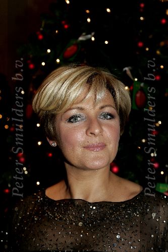 Amsterdam 12 december 2005
Kerstdiner bij de kersentuin met bn ers van Talpa in keuken en bediening. 
Caroline Tensen