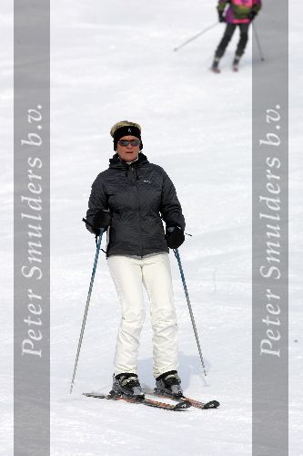 Serfhaus 29 december 2005
Caroline Tensen met Peter Gallas  op skivakantie.