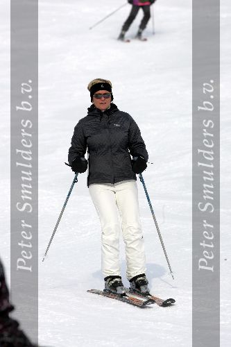 Serfhaus 29 december 2005
Caroline Tensen met Peter Gallas  op skivakantie.
