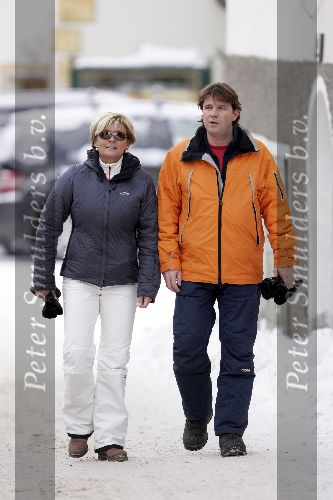 Serfhaus 29 december 2005
Caroline Tensen met Peter Gallas  op skivakantie.