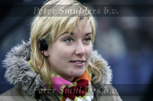 Rotterdam, 11 December 2005 Kompetiewedstrijd seizoen 2005/2006
Feyenoord-PSV, eindstand 1-0
Carrie Ten Napel ( dochter avn Evert ten Napel )
© Foto Peter Smulders BV Eindhoven