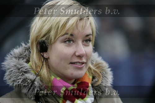 Rotterdam, 11 December 2005 Kompetiewedstrijd seizoen 2005/2006
Feyenoord-PSV, eindstand 1-0
Carrie Ten Napel ( dochter avn Evert ten Napel )
© Foto Peter Smulders BV Eindhoven
